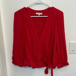 Madewell Wrap Top